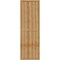 Ekena Millwork Framed Board-n-Batten Shutters, Rough Sawn Western Red Cedar, 26 7/8W x 83H, PR RBF06S26X083RWR - alternate 2